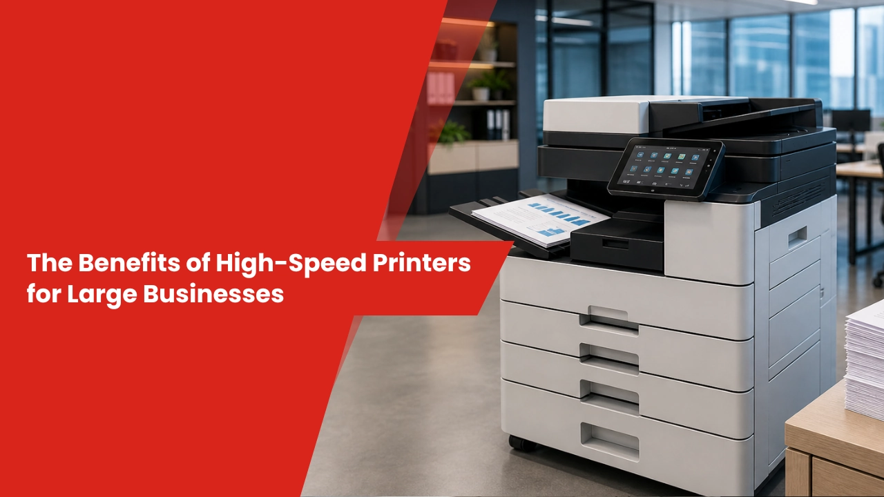 The Benefits of High-Speed Printers for Large Businesses