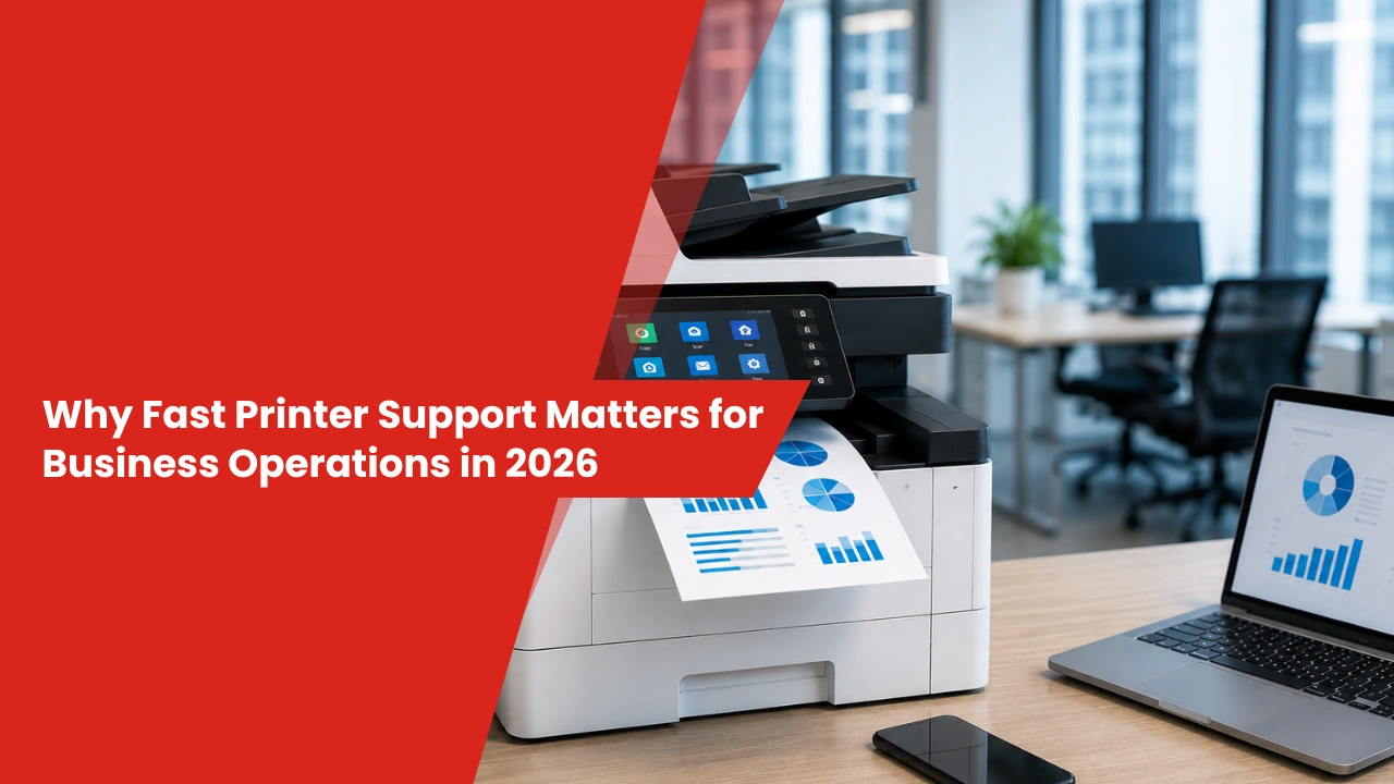 Why Fast Printer Support Matters for Business Operations in 2026