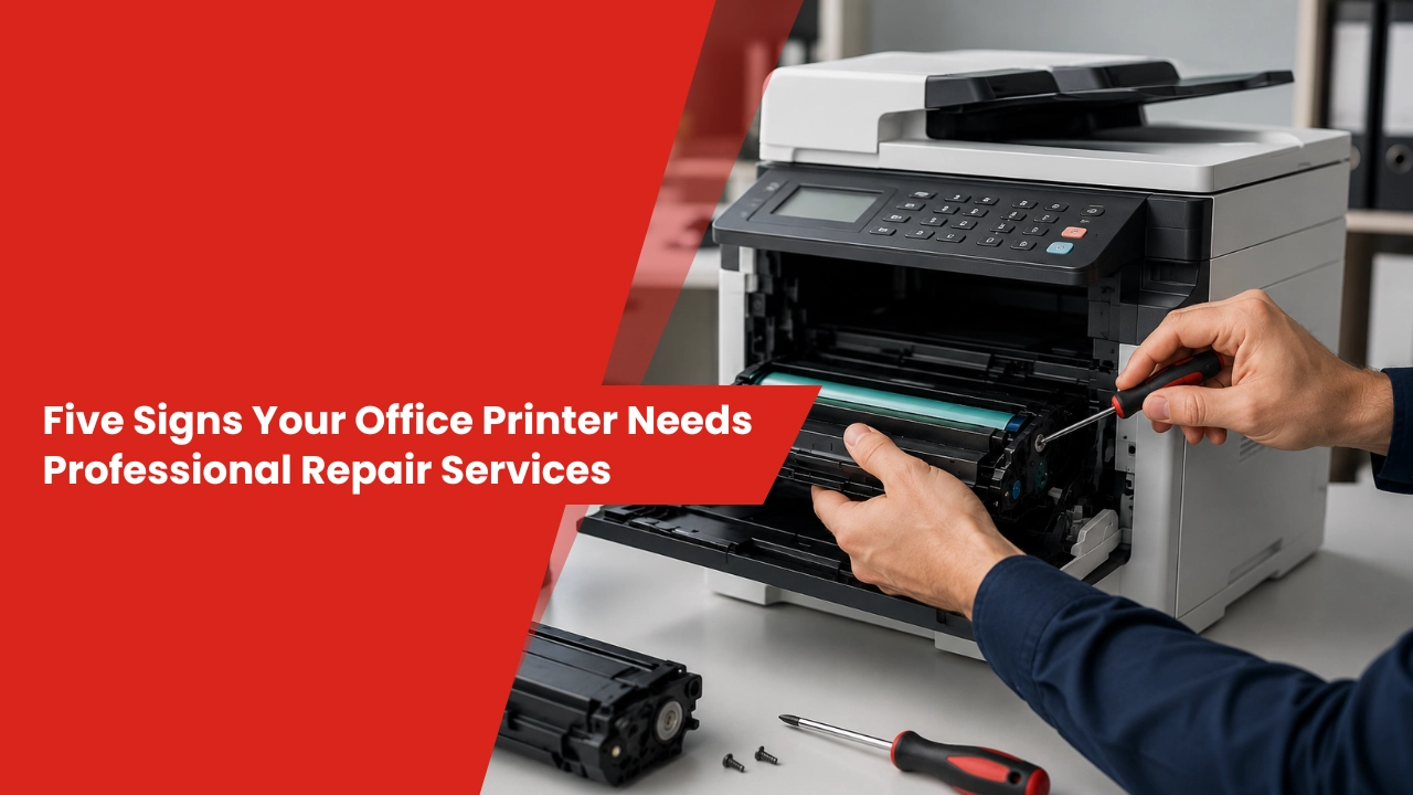 Five Signs Your Office Printer Needs Professional Repair Services